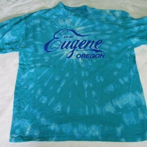 VTG Enjoy Eugene CocaCola Parody Tie-Dye T-Shirt